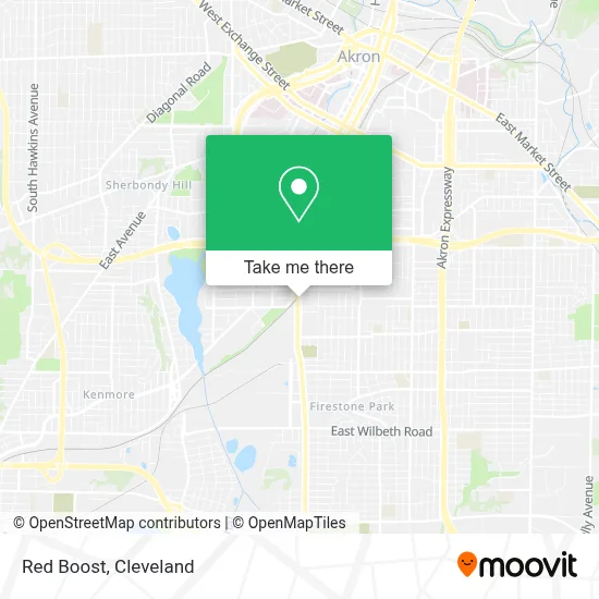 Red Boost map