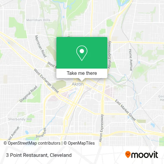 3 Point Restaurant map