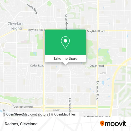 Redbox map