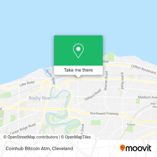 Coinhub Bitcoin Atm map