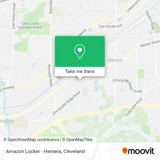 Amazon Locker - Hemera map