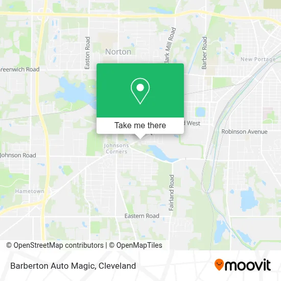 Barberton Auto Magic map