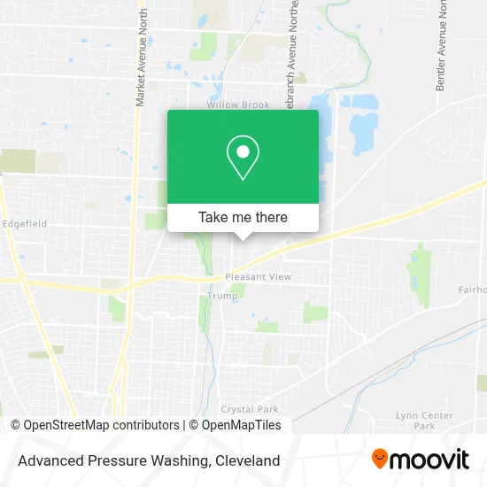 Advanced Pressure Washing map