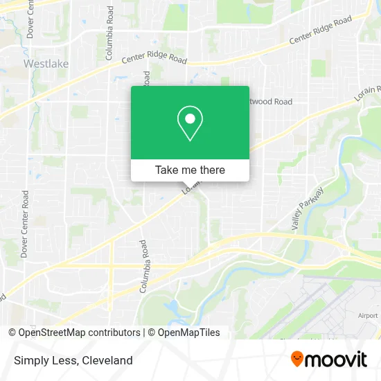 Simply Less map