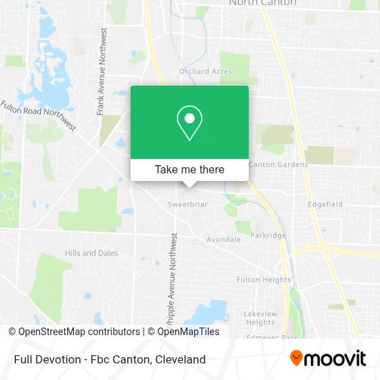 Full Devotion - Fbc Canton map