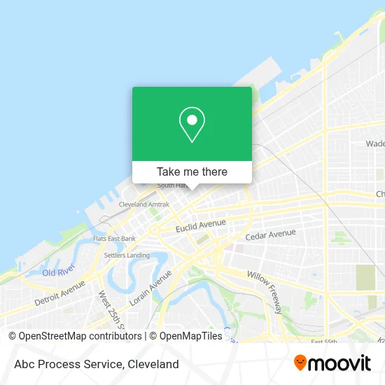 Abc Process Service map