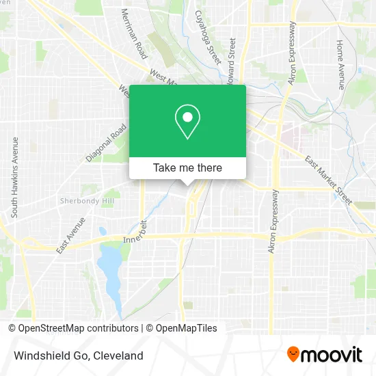 Windshield Go map