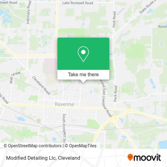 Modified Detailing Llc map