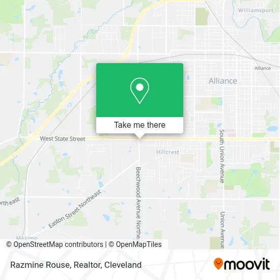 Razmine Rouse, Realtor map