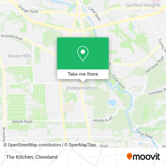 The Kitchen map