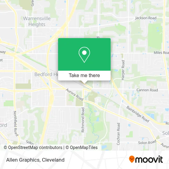 Allen Graphics map