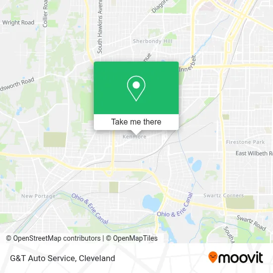 G&T Auto Service map
