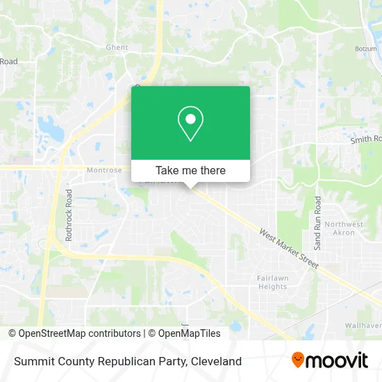 Summit County Republican Party map