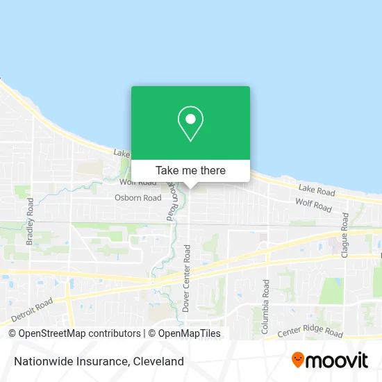 Nationwide Insurance map