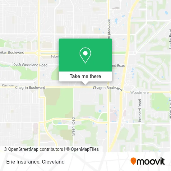 Erie Insurance map