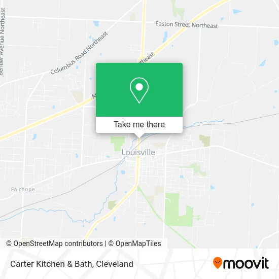 Carter Kitchen & Bath map
