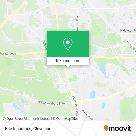 Erie Insurance map