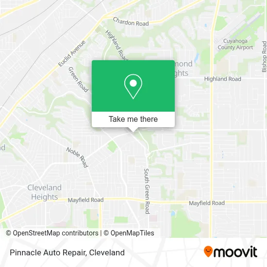 Pinnacle Auto Repair map
