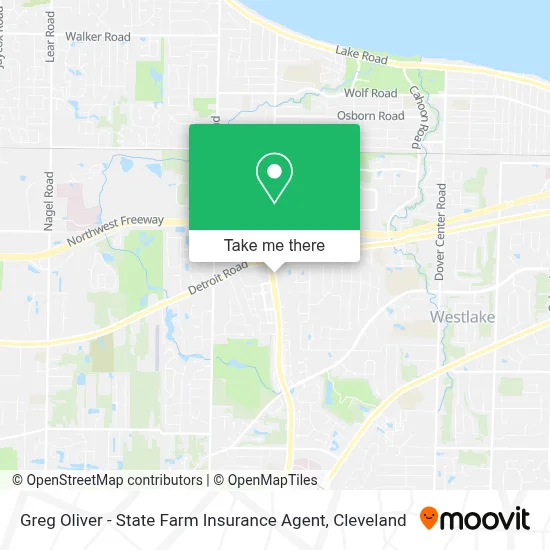 Greg Oliver - State Farm Insurance Agent map