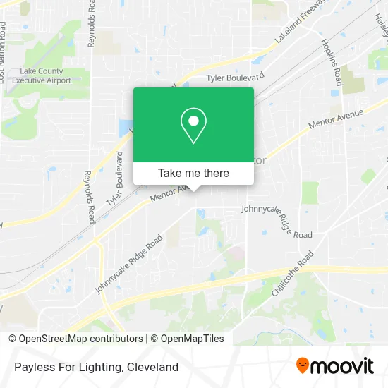 Payless For Lighting map