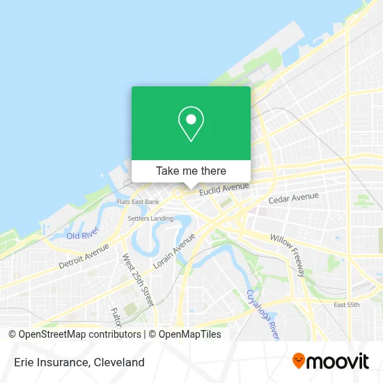 Erie Insurance map