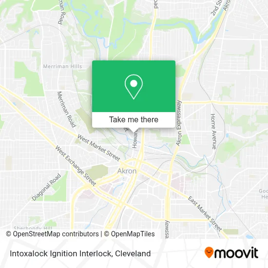 Intoxalock Ignition Interlock map