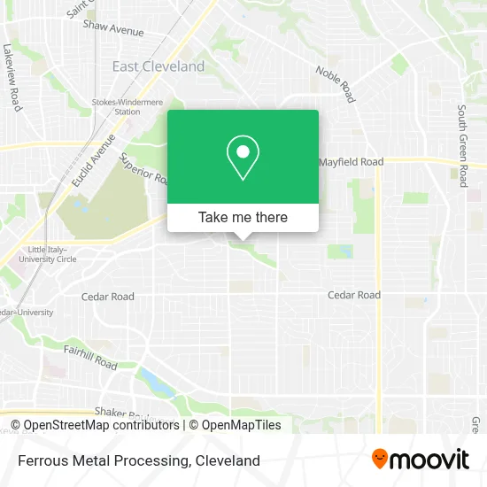Ferrous Metal Processing map