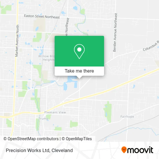 Precision Works Ltd map