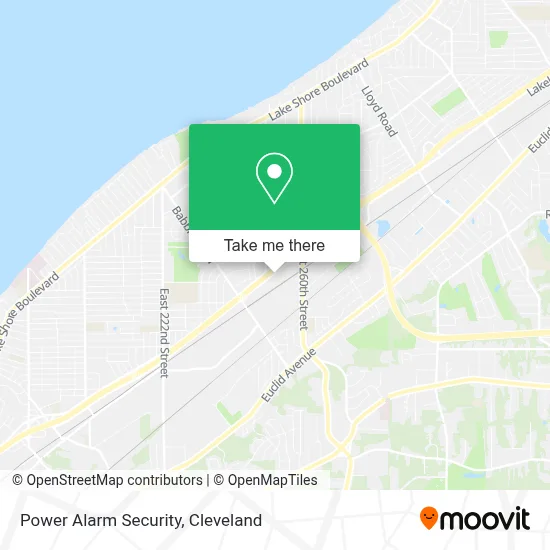 Power Alarm Security map