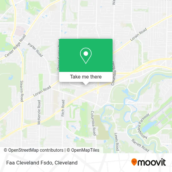Faa Cleveland Fsdo map