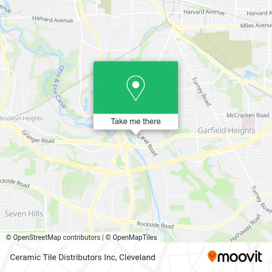 Ceramic Tile Distributors Inc map