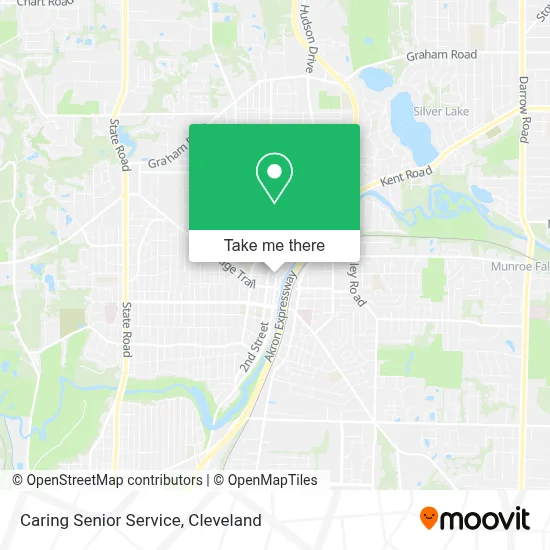 Caring Senior Service map