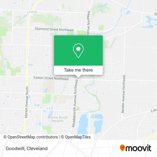 Goodwill map