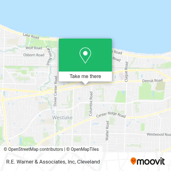 R.E. Warner & Associates, Inc map