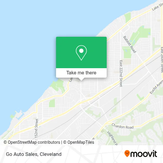 Go Auto Sales map