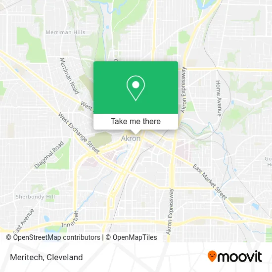 Meritech map