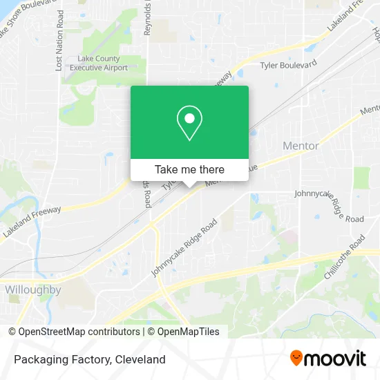 Packaging Factory map
