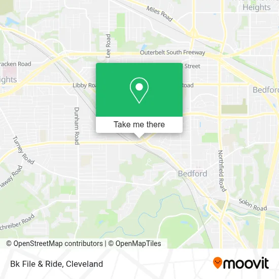 Bk File & Ride map