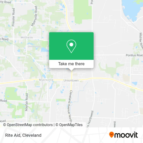 Rite Aid map