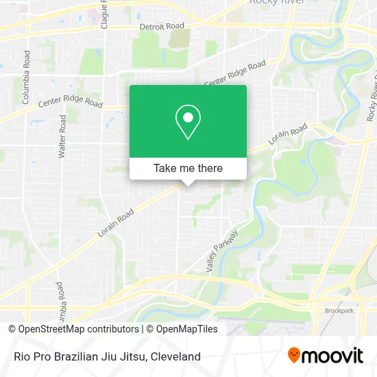 Rio Pro Brazilian Jiu Jitsu map