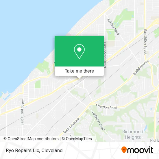 Ryo Repairs Llc map