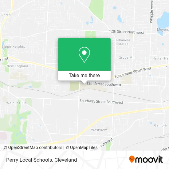 Perry Local Schools map