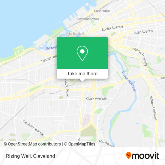Rising Well map
