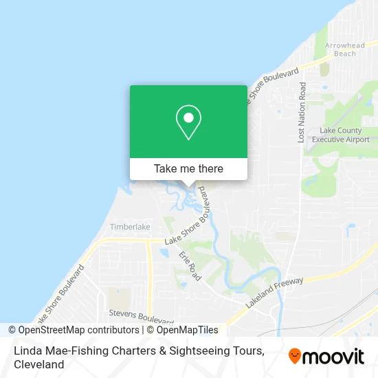 Linda Mae-Fishing Charters & Sightseeing Tours map