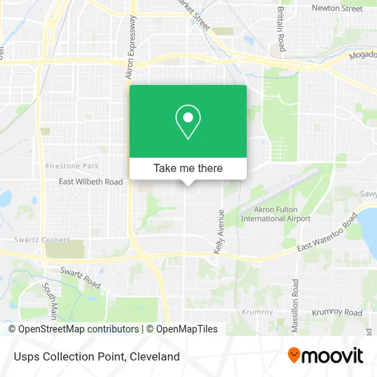 Usps Collection Point map