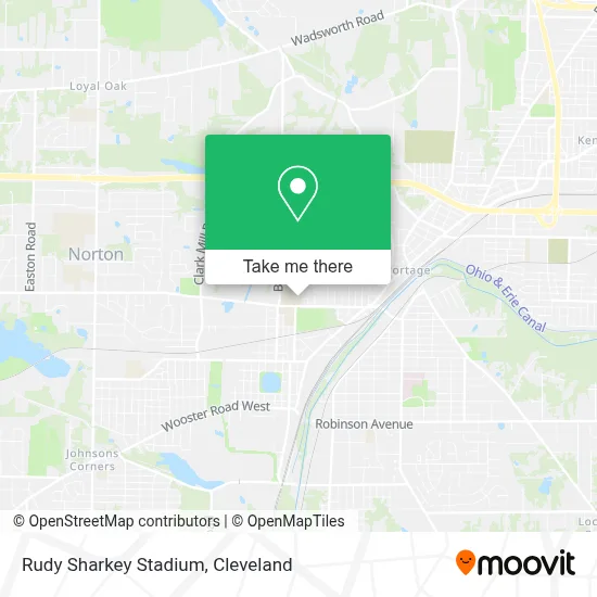 Rudy Sharkey Stadium map