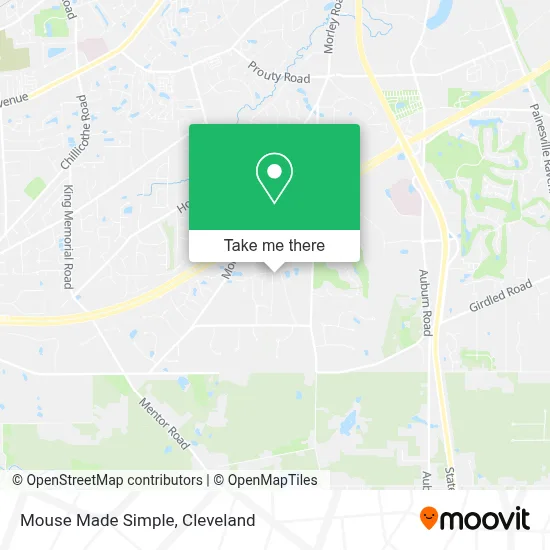 Mouse Made Simple map