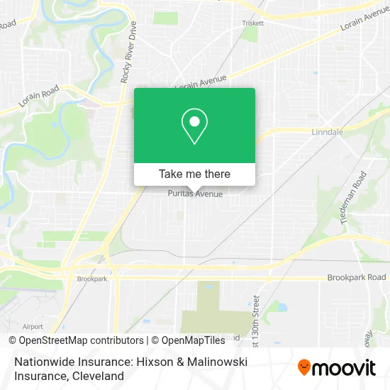 Nationwide Insurance: Hixson & Malinowski Insurance map