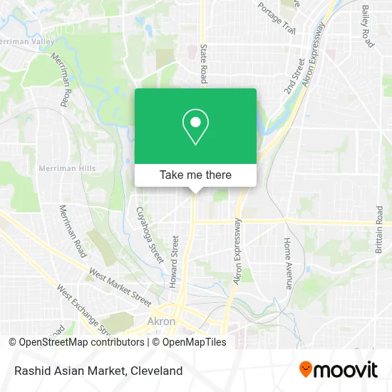Rashid Asian Market map