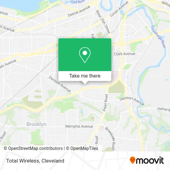 Total Wireless map